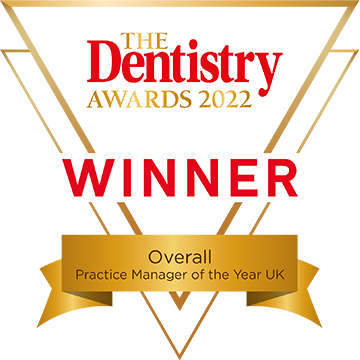 Winner Practice Manager of the Year UK - Dentistry Awards 2022