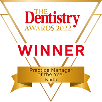 Winner Practice Manager of the Year North - Dentistry Awards 2022